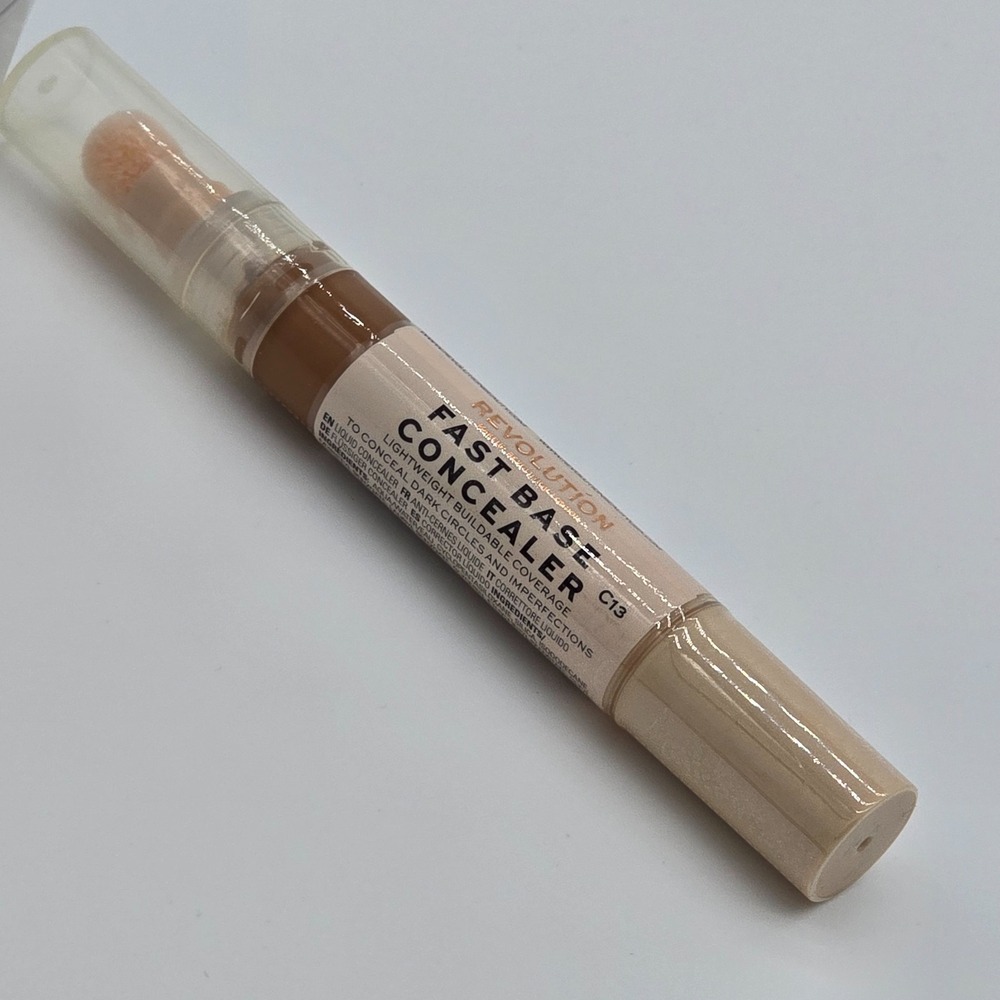 Makeup Revolution Fast Base Concealer C13 Lightweight Full Coverage 0.15 oz